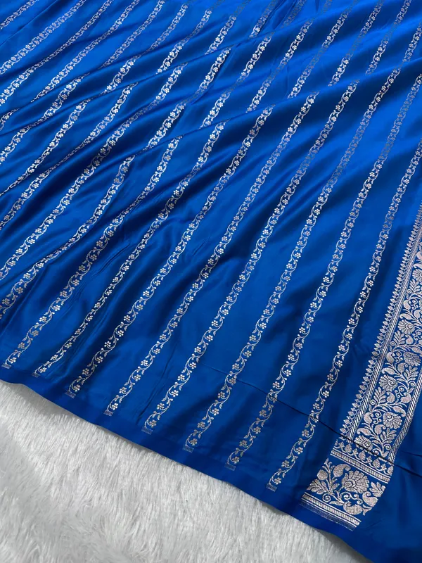 Royal_Ocean_Sapphire_Banarasi_Silk_Saree