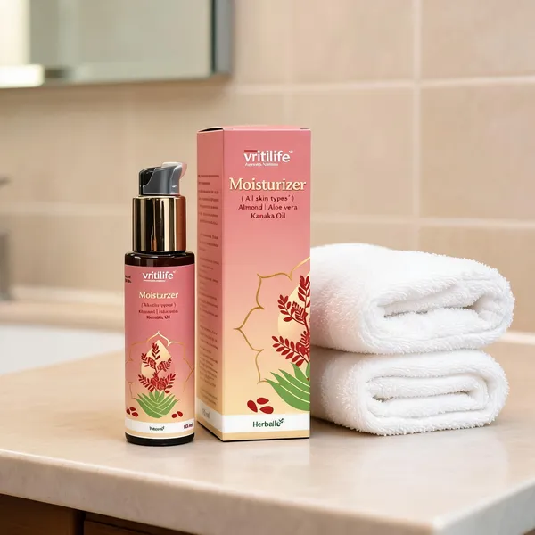 Vritilife_Almond_Aloe_Vera_Kanaka_Oil_Moisturizer