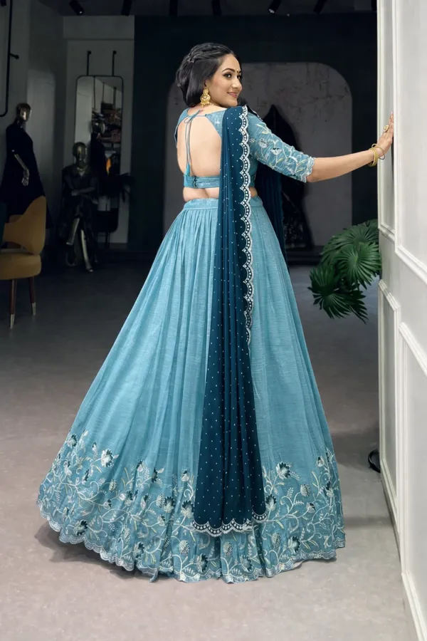Elegant_Embroidered_Sequence_Designer_Lahenga_Choli_With_Dupatta