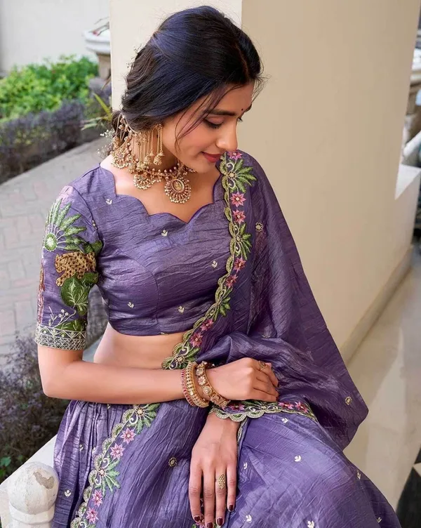 Elegant_Embroidered_Sequence_Designer_Lahenga_Choli_With_Dupatta