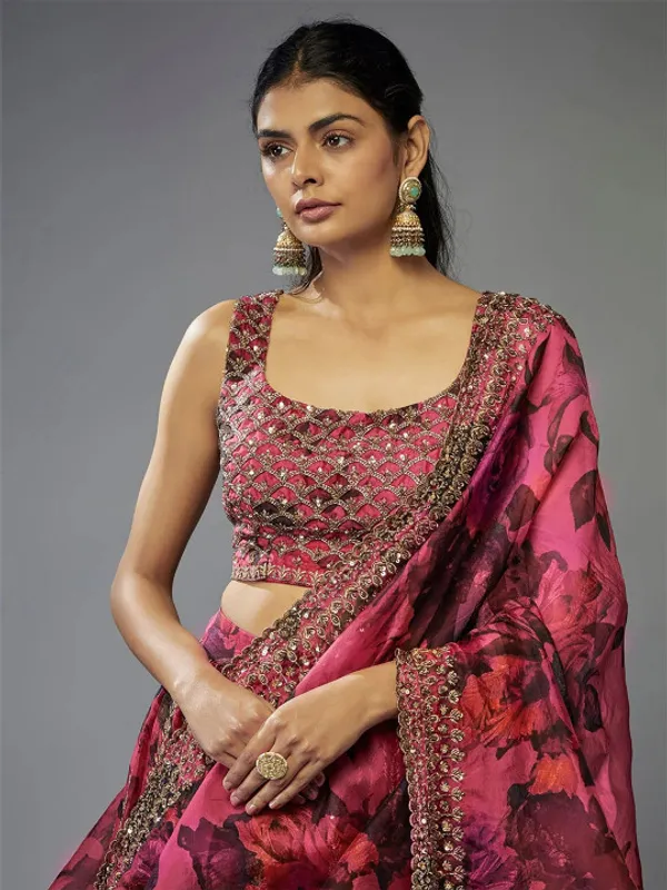 Elegant_Embroidered_Sequence_Designer_Lahenga_Choli_With_Dupatta