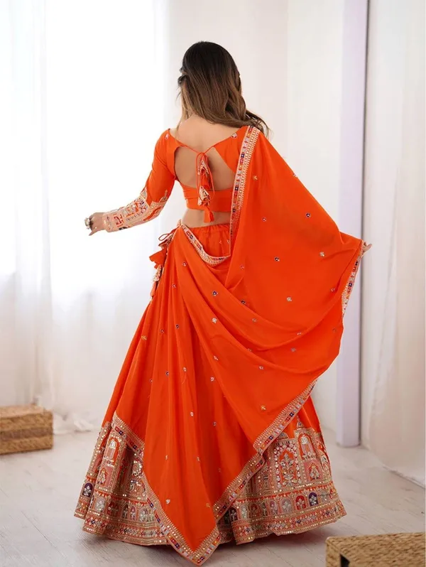 Elegant_Embroidered_Sequence_Designer_Lahenga_Choli_With_Dupatta