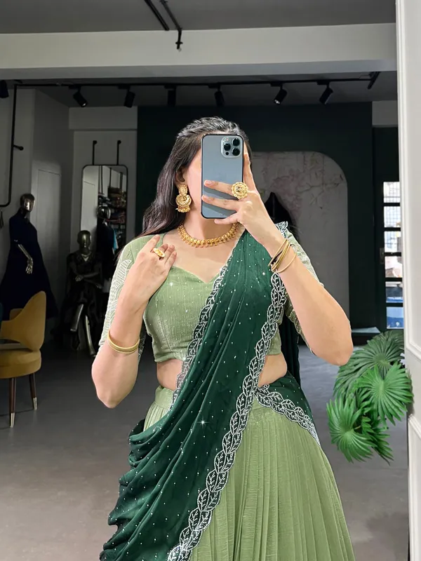 Elegant_Embroidered_Sequence_Designer_Lahenga_Choli_With_Dupatta