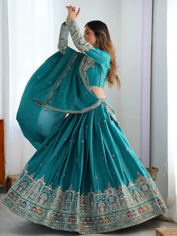Elegant_Embroidered_Sequence_Designer_Lahenga_Choli_With_Dupatta