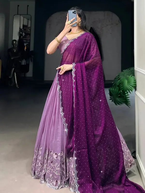 Elegant_Embroidered_Sequence_Designer_Lahenga_Choli_With_Dupatta