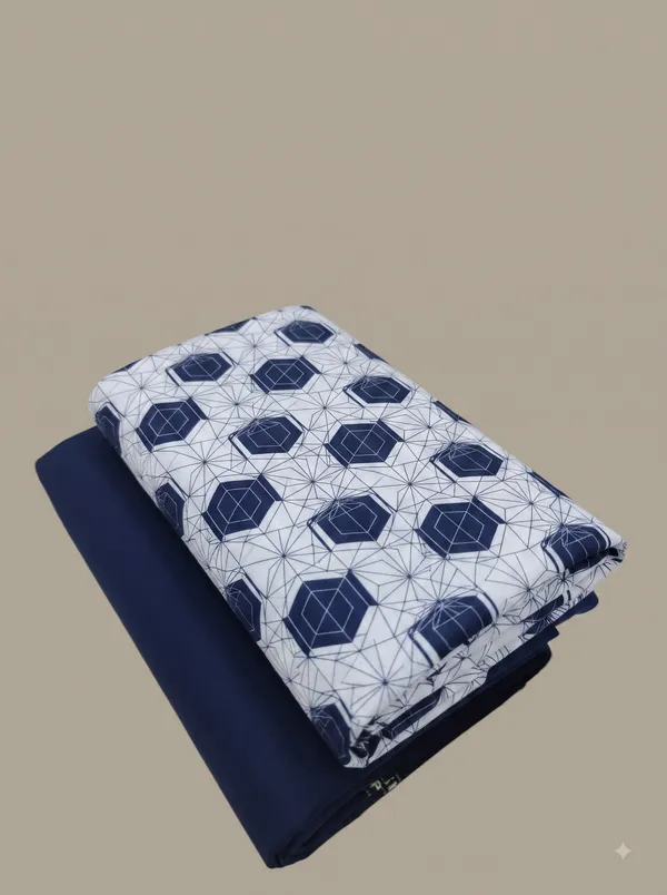 Men�s_Cotton_Printed_Shirt_And_Pant_Material_Set