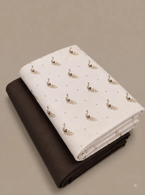 Men’s_Cotton_Printed_Shirt_And_Pant_Material_Set