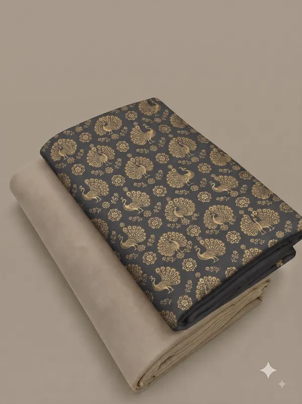 Men’s_Cotton_Printed_Shirt_And_Pant_Material_Set