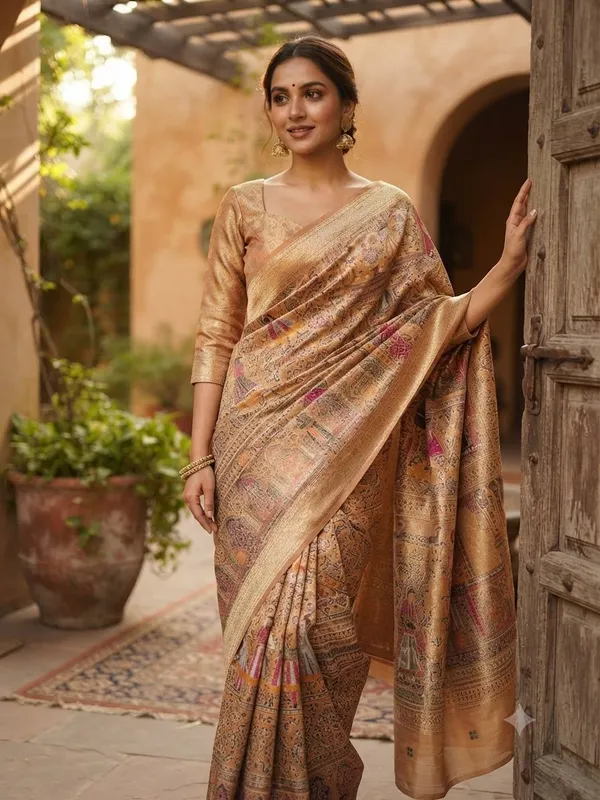 Pure_n_Soft_Rajwadi_Pashmina_Silk_Weaving_Saree