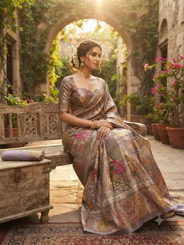 Pure_n_Soft_Rajwadi_Pashmina_Silk_Weaving_Saree
