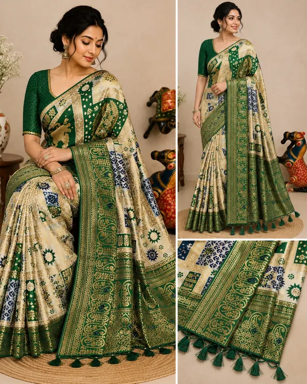 Royal_Emerald_Rajwadi_Weaving_Saree