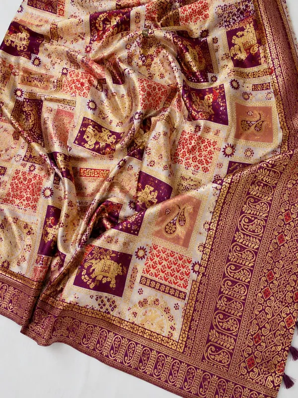 Royal_Purple_Rajwadi_Silk_Saree_💜