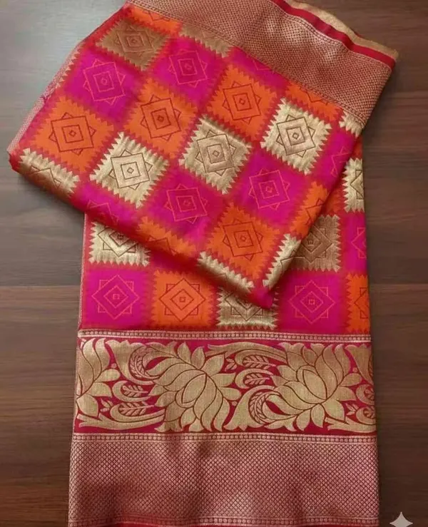 Royal_Rani_Pink_Kanjivaram_Style_Silk_Saree
