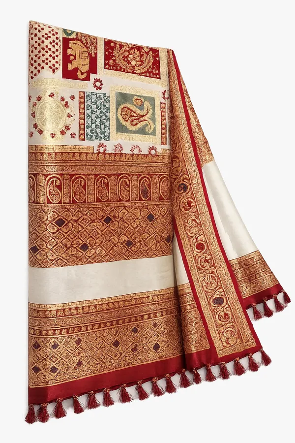 Royal_Red_Rajwadi_Silk_Saree_❤️