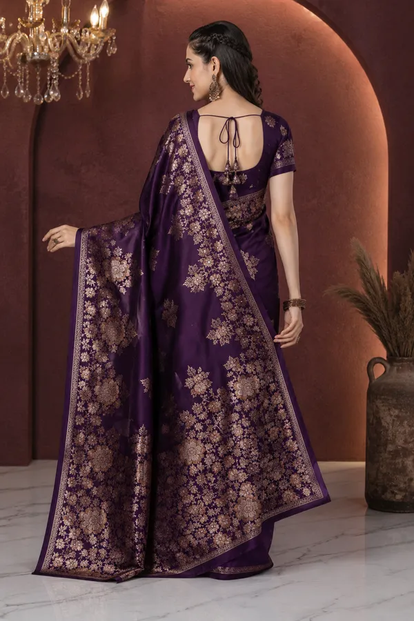 Royal_Violet_Banarasi_Silk_Saree