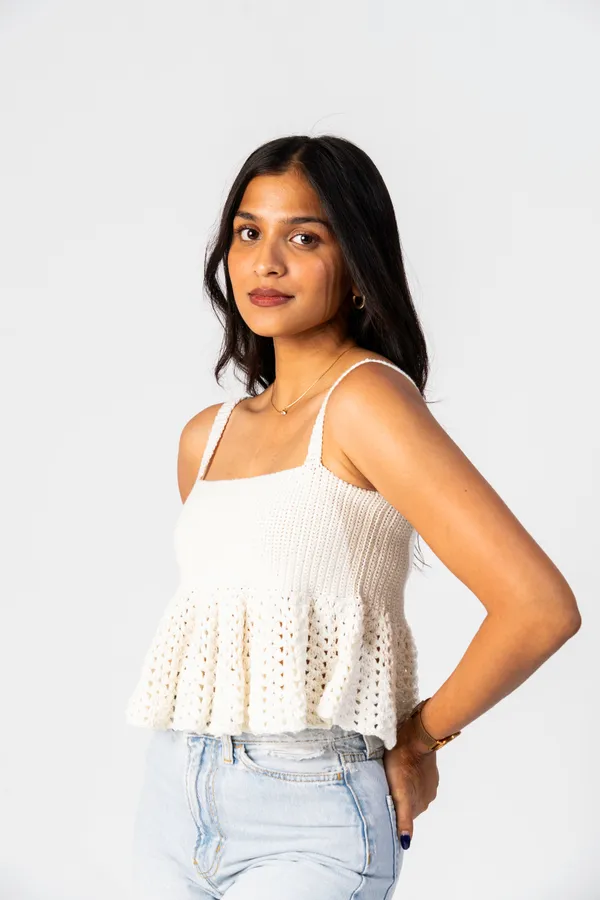 Souffle_Flared_Crochet_Top_Ivory
