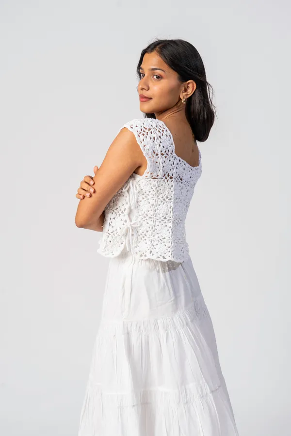 Fleur_Crochet_Cover_Up_White