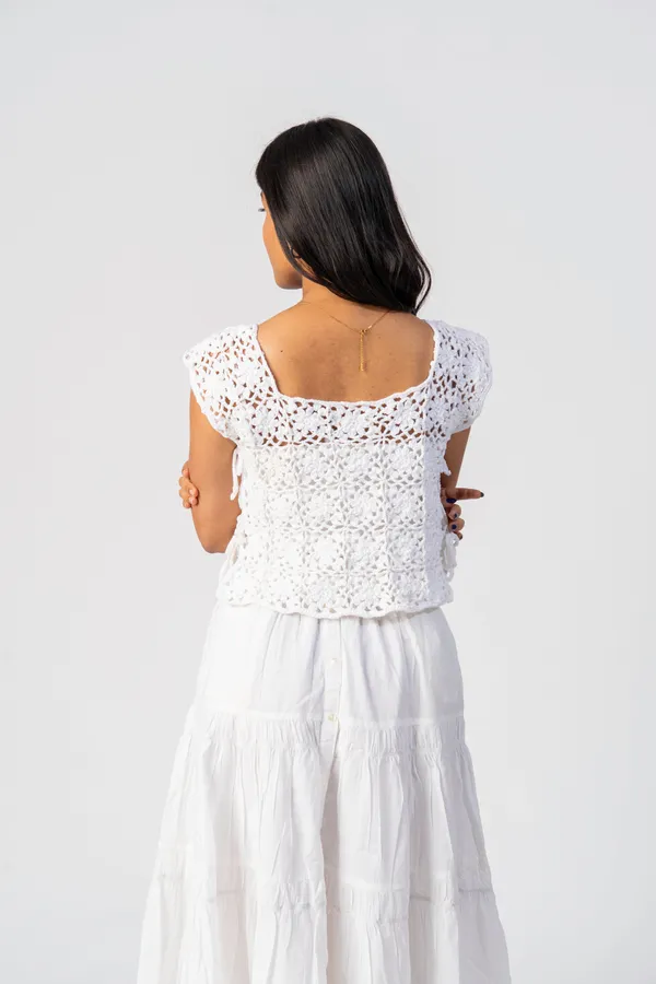 Fleur_Crochet_Cover_Up_White