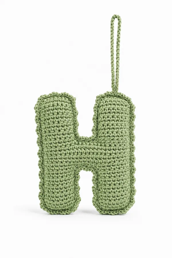 Crochet_Alphabet_Charm_H_In_Sage_Green