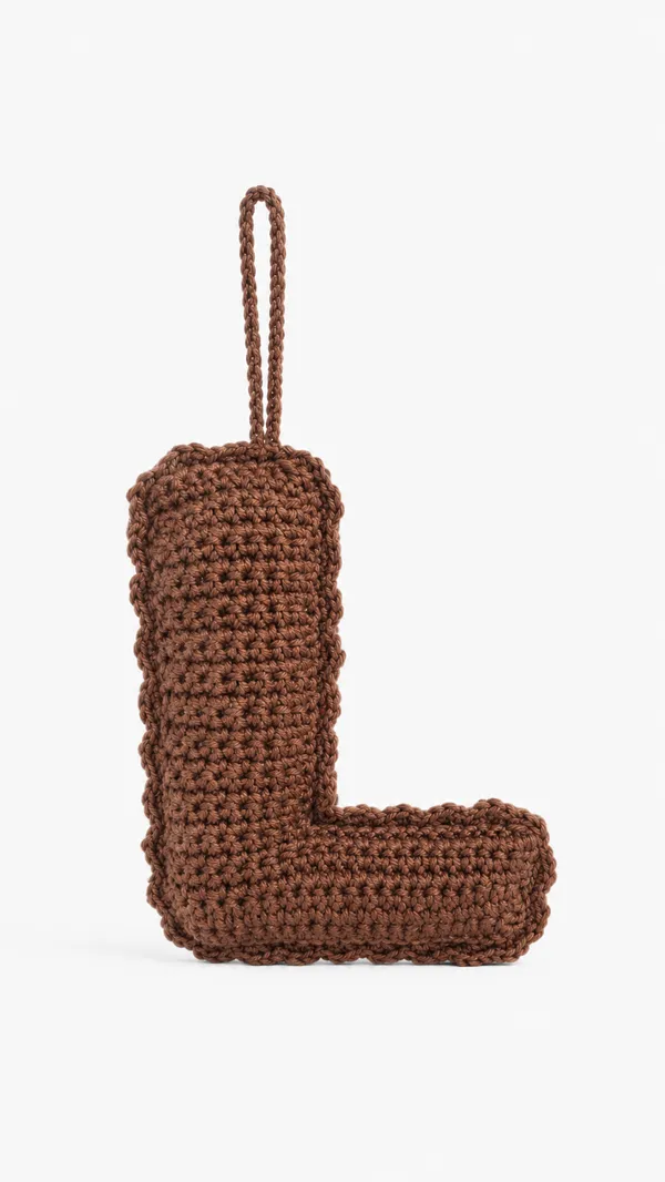Crochet_Alphabet_Charm_L_In_Mocha_Brown