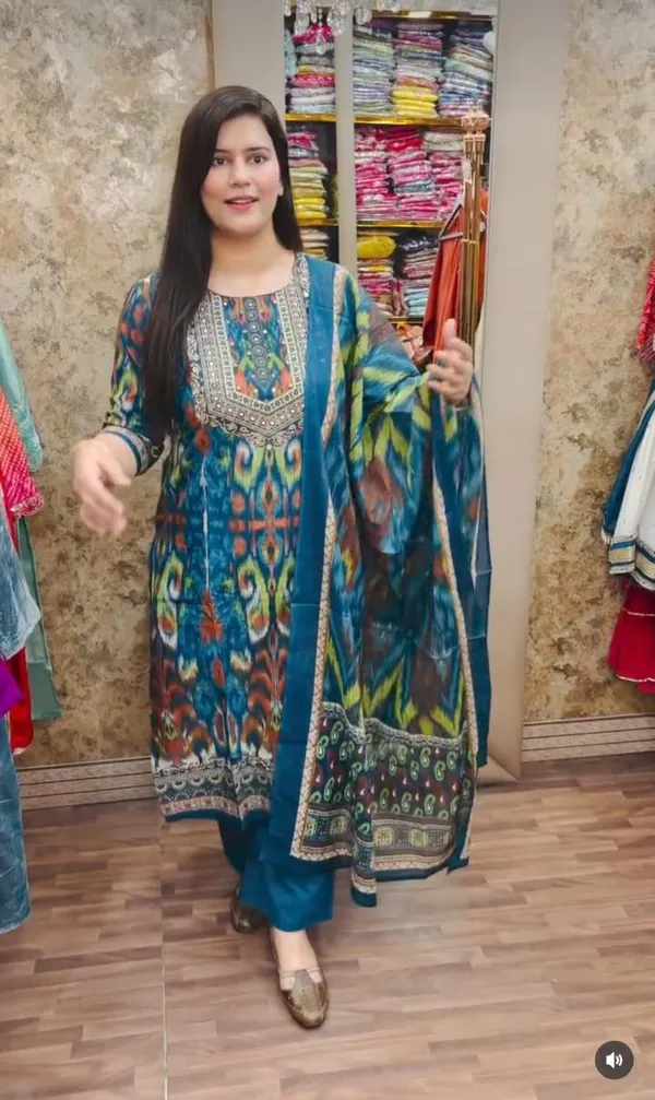 Women’s_Printed_Kurta_Pant_Set_with_Dupatta