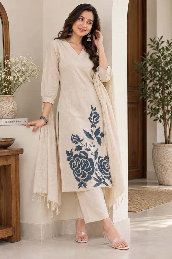 Women's_Floral_Printed_Kurta_,_Pant_with_Dupatta_Set