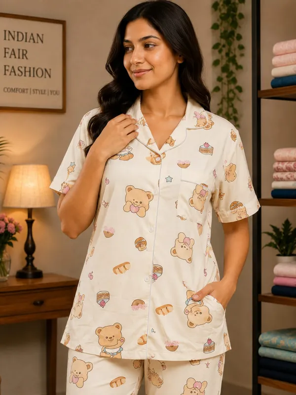 NIGHT_-SUIT-TEDDY-PRINT-ORANGE