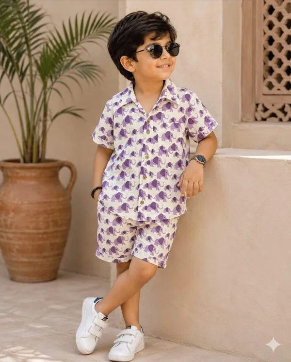 Purple_And_White_Pure_Cotton_Co_Ord_Set_For_Boys