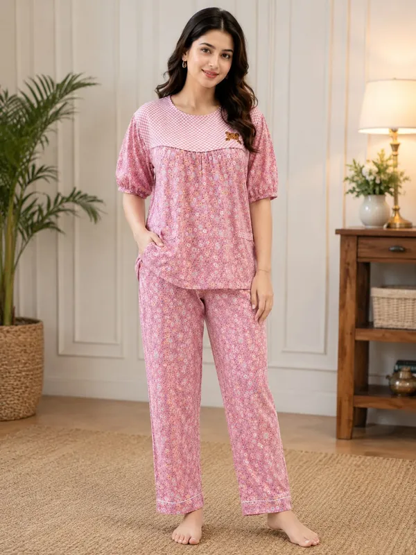 Multicolor_Cotton__Night_Suit_For_Women