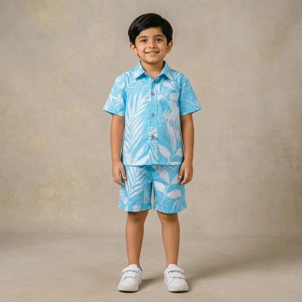 Blue_Pure_Cotton_Co_Ord_Set_For_Boys
