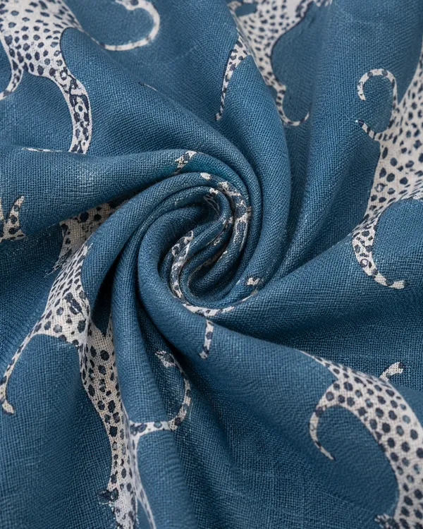 Blue_Cotton_Poly_Shirt_For_Men