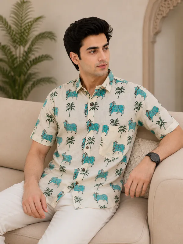 half_Sleeves_Shirt_For_men