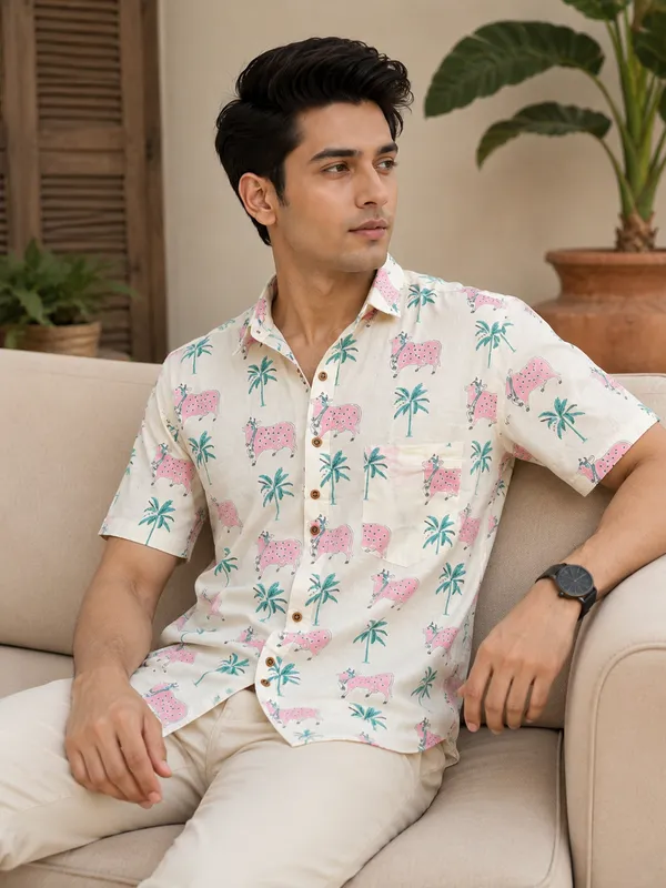 half_Sleeves_Shirt_For_men