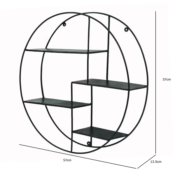 Metal_Round_Wall_Mounted_Display_Shelf