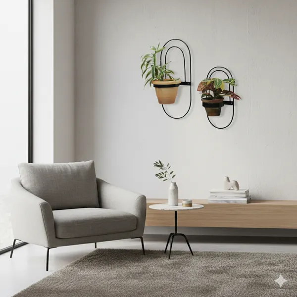 Metal_Oval_Wall_Mounted_Planter_Holder_Set_Of_2