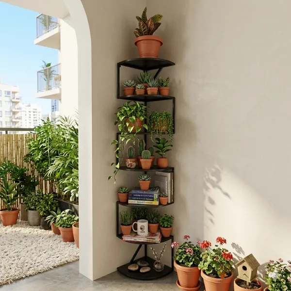Wood_And_Metal_7-Tier_Corner_Wall_Mounted_Shelf