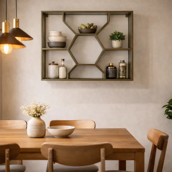 Metal_Geometric_Hexagon_Wall_Mounted_Display_Shelf