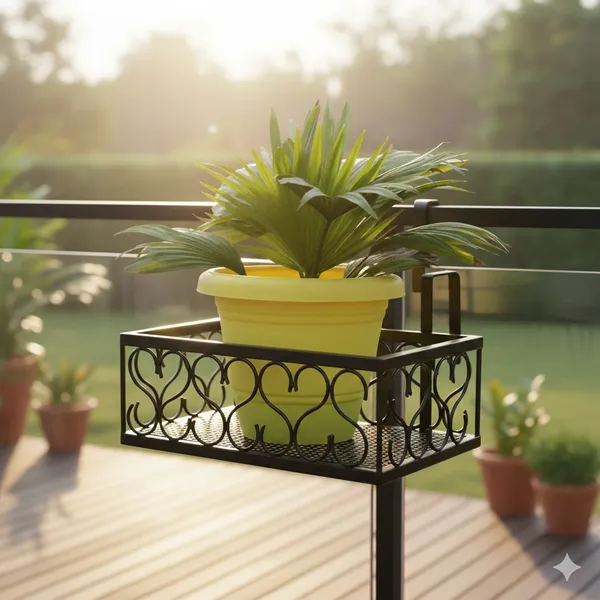Metal_Scroll_Design_Railing_Mount_Balcony_Plant_Stand