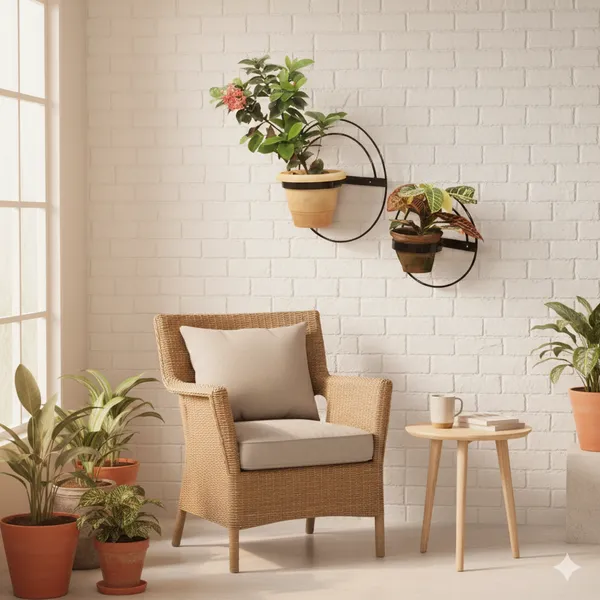 Metal_Round_Wall_Mounted_Planter_Holder_With_Terracotta_Pot_Set_Of_2