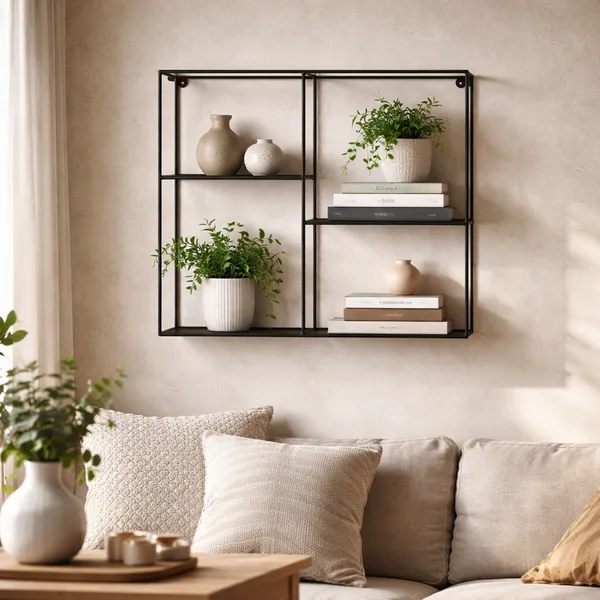 Metal_Grid_Display_Wall_Mounted_Pooja_Shelf_Unit