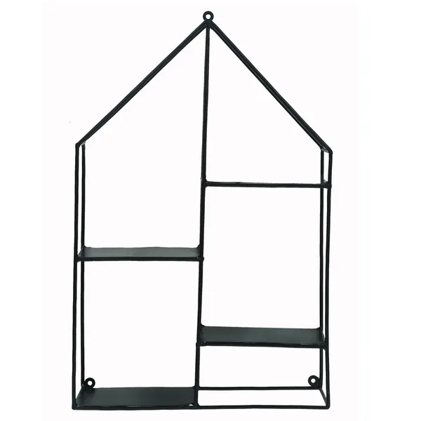 Metal_House_Shaped_Wall_Mounted_Shelf