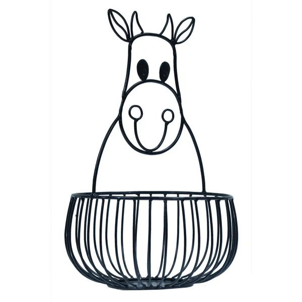 Metal_Cow_Design_Fruit_Basket