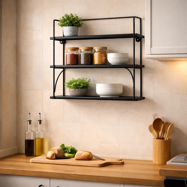 Black_Metal_Industrial_3-Tier_Wall_Mounted_Shelf