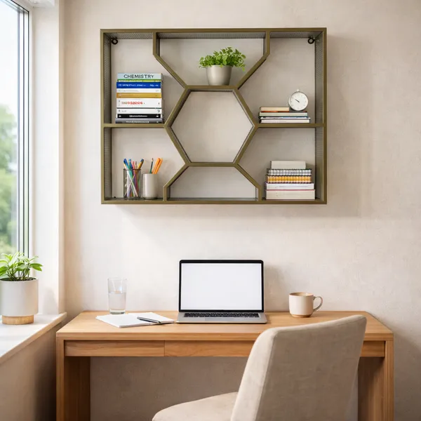 Metal_Geometric_Hexagon_Wall_Mounted_Display_Shelf