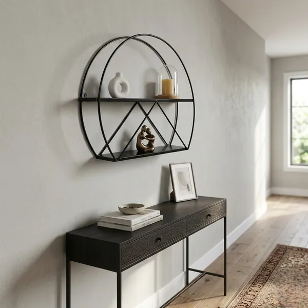 Metal_Round_Geometric_Wall_Mounted_Shelf