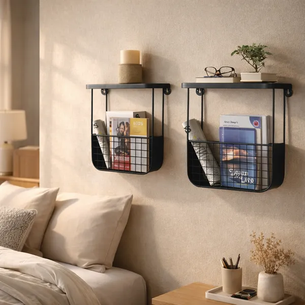Metal_Wire_Basket_Wall_Mounted_Shelf_Set_Of_2