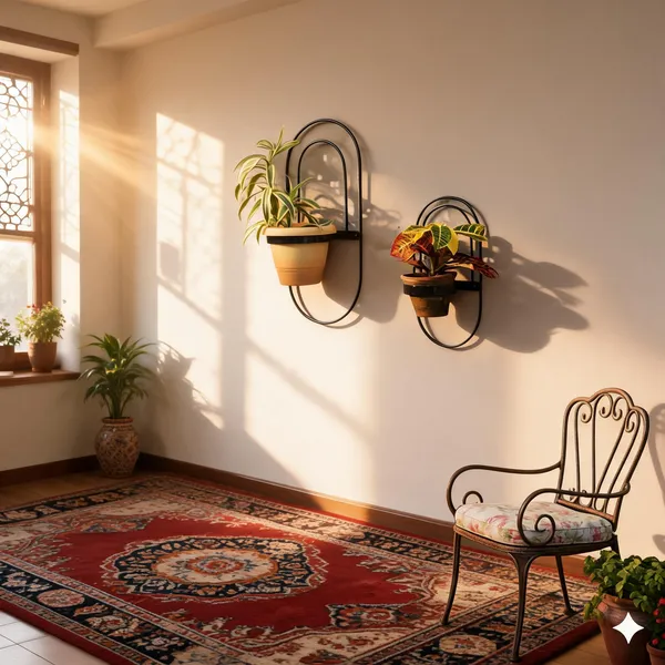 Metal_Oval_Wall_Mounted_Planter_Holder_Set_Of_2