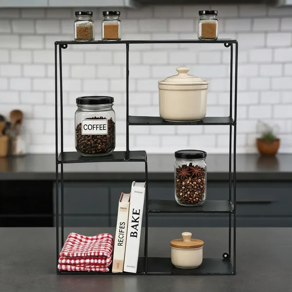 Metal_Multi_Tier_Wall_Mounted_Storage_Shelf