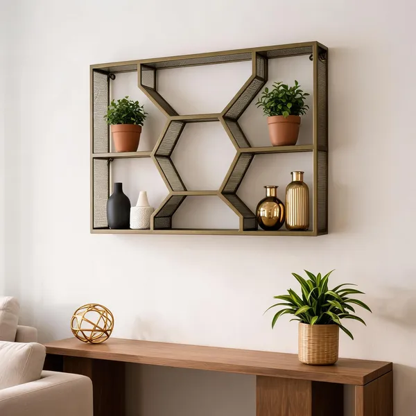 Metal_Geometric_Hexagon_Wall_Mounted_Display_Shelf