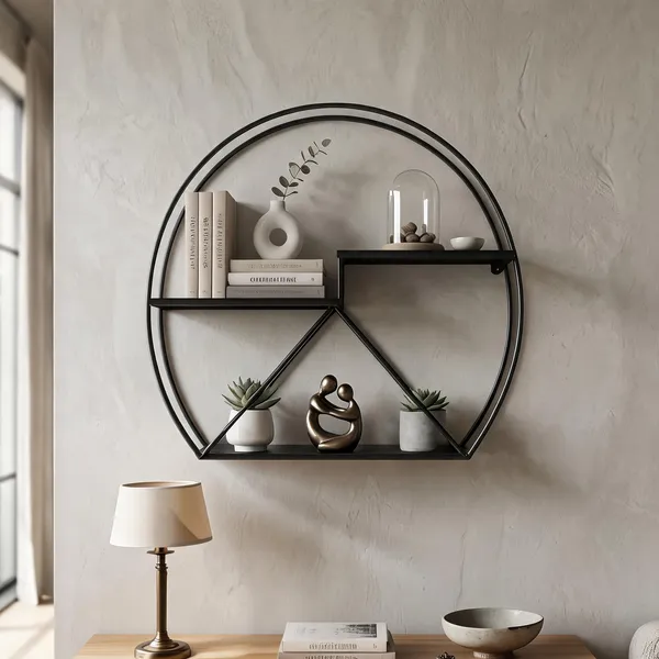 Metal_Round_Geometric_Wall_Mounted_Shelf